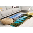 thumbnail image 3 of Banff Alberta Rugs, Thick Rugs, Cute Rug, View Rug, Moraine Lake Rug, Decorative Rug, Canada Landscape Rugs, Gift For The Home Rugs, 2.6'x9.2' - 80x280 cm, 3 of 8