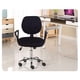 thumbnail image 4 of 2 Pcs Universal Computer Office Chair Backrest Cover Protective Stretchable Rotating Drafting Chair Slipcover, 4 of 4