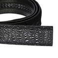 thumbnail image 5 of 120cm Men Leather Ratchet Belt Waistband Strap for Automatic 1 Black, 5 of 5