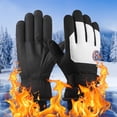 thumbnail image 2 of WYBXZ Winter Gloves for Women Men, Windproof Water Proof Warm Gloves for Cold Weather, Fleece Thick Warm Gloves for Running Cycling, 2 of 6