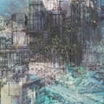 thumbnail image 2 of Greene, Taylor 15x15 Gold Ornate Wood Framed with Double Matting Museum Art Print Titled - City Madness I, 2 of 4