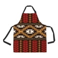 thumbnail image 1 of EREHome traditional textile pattern Adjustable Bib Kitchen Apron with Pockets for Women Men, 1 of 2