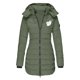 thumbnail image 1 of Chaqueta y abrigo informal de manga larga con capucha para mujer, estilo San Valentín, informal, de longitud media, cálido, con estampado, de algodón, con capucha, blusa, abrigo para mujer, 1 of 3
