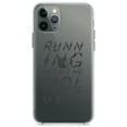 thumbnail image 1 of DistinctInk Clear Shockproof Hybrid Case for iPhone 11 Pro (5.8" Screen) - TPU Bumper Acrylic Back Tempered Glass Screen Protector - Running With the Wolves, 1 of 2