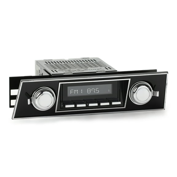 RetroRadio Compatible with 1967-68 Pontiac Firebird Features Include Bluetooth, USB, AM/FM HBC-M2-401-03-73PT
