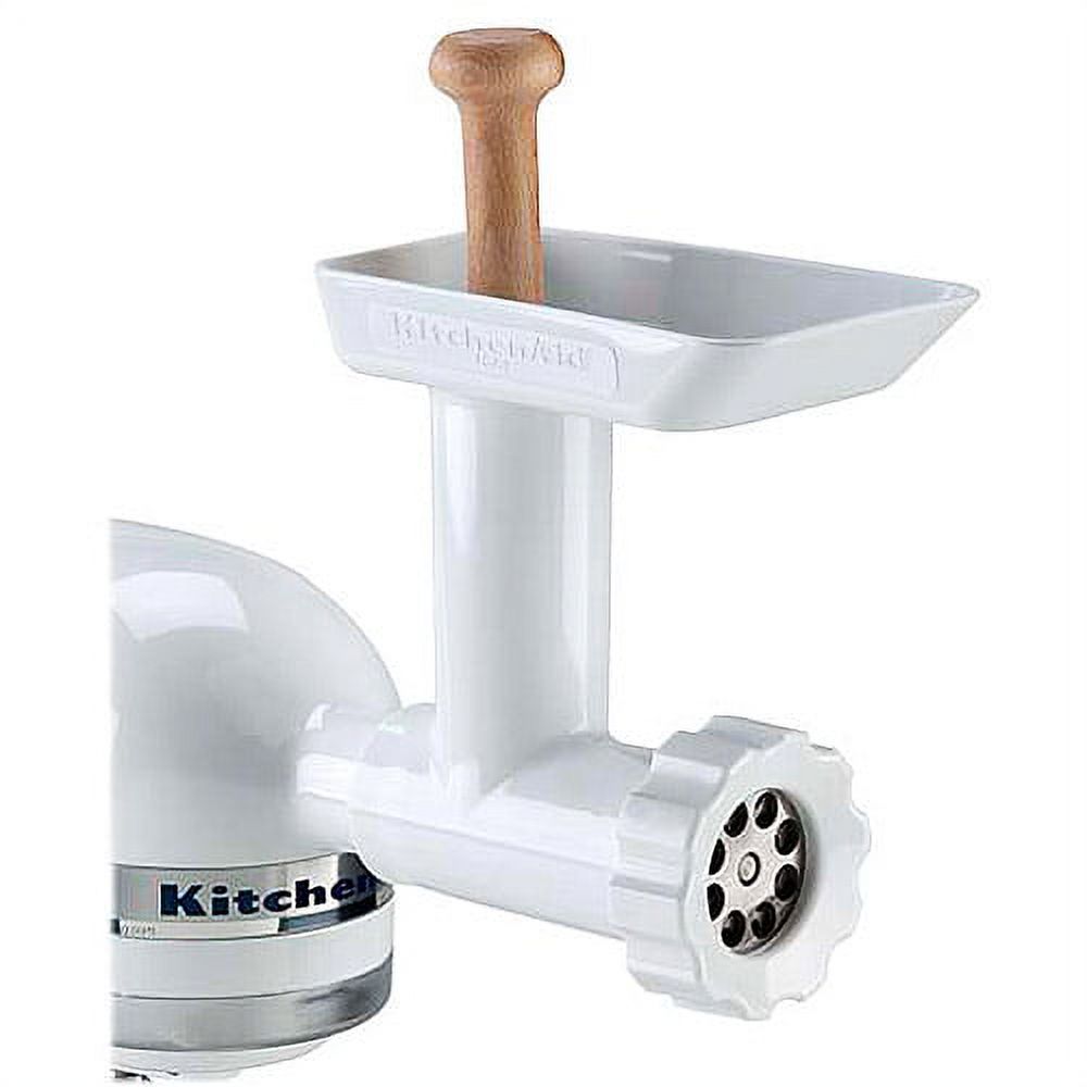 KitchenAid Food Grinder Stand Mixer Attachment, White, FGA - image 3 of 12
