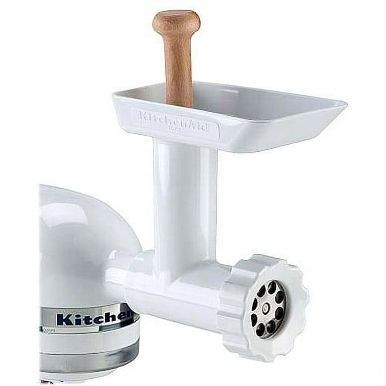Stainless Steel Food Grinder Attachment Fit KitchenAid Stand Mixers Including SA