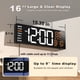 thumbnail image 2 of Reloj de pared JALL digital grande de 16 pulgadas con temporizador y alarma, 2 of 8