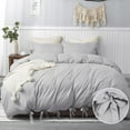 thumbnail image 1 of Duvet Cover Twin Size, Comfy Lightweight Skin-Friendly Comforter Cover Set with, 1 of 6