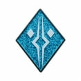thumbnail image 2 of Star Wars Ahsoka Fulcrum Symbol Glitter Pin, 2 of 4