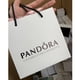 thumbnail image 1 of Pandora Original Caja De Embalaje Pulsera Collar Anillo Charm Bolso de franela La bolsa de asas Joyería Accesorios, 1 of 4