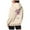 Beige_1, variant on Christmas Sweater for Women Sequin Shiny Red Glass Print Long Sleeve Pullover Fall Novelty Xmas Hooded Snowflake Sweatshirts