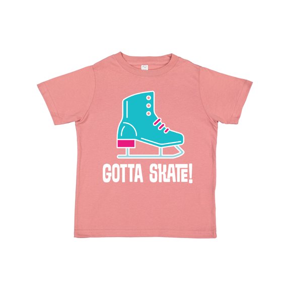 Inktastic Ice Skating Gotta Skate Boys or Girls Toddler T-Shirt