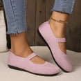 thumbnail image 2 of Mary Jane Women Flat Shoes Slip on Ballet Casual Shoes Comfortable Busniess Office Walking Work Loafers for Ladies, 2 of 8