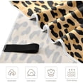 thumbnail image 2 of Coolnut Beach Towels Brown Leopard Pattern Camping Towels Animal Sand Free Beach Towel, 30"x60" Large Beach Towels Quick Dry Bath Travel Towels Pool Yoga Beach Mat for Men Women, 2 of 6