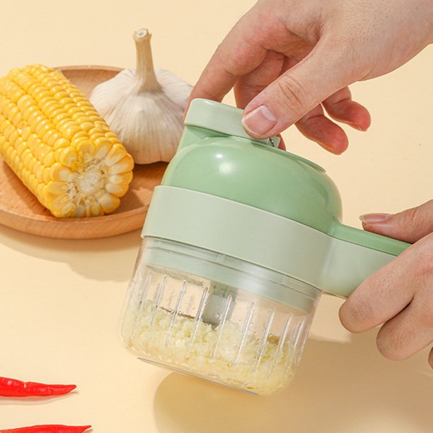 Picadora De Verduras Prensa eléctrica inalámbrica para ajo, herramientas para el hogar, utensilios de cocina para cocinar en casa Sywqhk Libre de BPA
