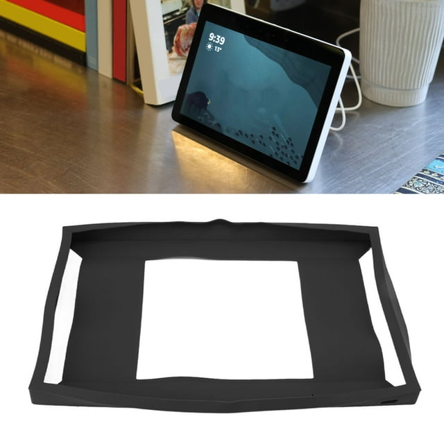 Silicone Sleeve, Smart Display Silicone Case Cover Simple Installation Dustproof Comfortable Perfect Fit for Home Red,Blue,Black