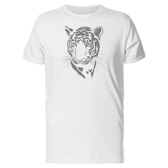 Sketch Of A Young Tiger T-Shirt Men -Image by Shutterstock, Male x-Large