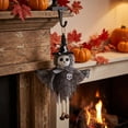 thumbnail image 5 of Halloween Decoration Indoor Outdoor Clearance Under $5.00! Thanksgiving Fall Decorations for Home, Halloween Decorations Halloween Pumpkin Ghost Witch Doll Party Little Skull Doll Pendant, 5 of 7