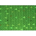 thumbnail image 1 of Ahgly Company Indoor Rectangle Abstract Green Modern Area Rugs, 5' x 7', 1 of 4