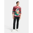 thumbnail image 2 of Men's Christmas Sweater Ugly Christmas Sweater with Drink Pocket from Holiday Time, Sizes XS-3XL, 2 of 6