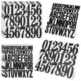 thumbnail image 2 of 8 Sheets Letter And Number Stickers Adhesive Letter Stickers Alphabet Stickers Number Decals, 2 of 3