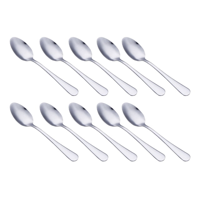 Cuchara de acero inoxidable Bearachild 10 piezas para niños y adultos