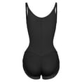 thumbnail image 5 of Fesfesfes Women Plus Size Bodysuit Lace Splicing Body Shaper Zipper Tummy Control Shapewear Underwear Sling Corset Bodysuit Shapewear Gifts for Her, 5 of 8