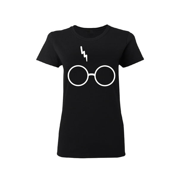 Harry Potter Glasses Lightning-Bolt Scar T-shirt Small Walmart.com