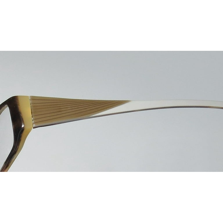 VERA WANG Women's Full-Rim Eyeglasses Frames V024 Suede Horn VERA WANG Women's Full-Rim Eyeglasses Frames V024 Suede Horn