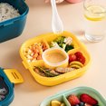 thumbnail image 3 of Sealed Salad Box Plastic Sturdy High Capacity Lunch Box For Office Pink Short, 3 of 6