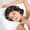 thumbnail image 6 of Kdxio Monster Truck Pattern Satin Bonnet Silk Bonnet Hair Bonnet for Sleeping Hair Bonnets for Women Curly Natural Hair, 6 of 6