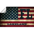 thumbnail image 2 of Lakeland FL Florida Polk County Vintage US Flag Decal Bumper Sticker 3M Vinyl 3" x 5", 2 of 3
