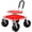 Red, variant on 360° Swivel Garden Cart Seat - Height Adjustable Rolling Stool with Tool Tray & All-Terrains Wheels, 330Lbs Heavy Duty Gardening Stool for Seniors, Elderly, Knee Pain Relief Red