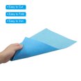 thumbnail image 4 of Unique Bargains Soft Felt Sheets Glitter Light Blue 11.8 x 7.8 Inch 12 Pcs, 4 of 6