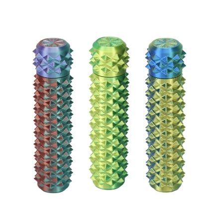 Pain Stim Fidget Toys for Adults: Rotating Spiky Grippie for Anxiety Relief ,Pain Stim Fidget for Stress Office Classroom Desk (3 pack),Color Mixing 2
