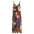 thumbnail image 4 of Nouvelle Robe Vintage Motif Fruit VII Sans Manches Robes Décontractées Robes d'Été Robes de Mode pour Femmes Robe de Soirée pour Femmes, 4 of 4