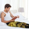 thumbnail image 5 of Naloa Yellow White-Lipped Pit Viper Pajama Pants Men, PJ Bottoms, Sleep & Lounge Pants-Small, 5 of 6