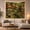 Animal Village, variant on Floral Garden Densely with Village Built Into Vertical, Mystical Fantasy for Space Lovers, Galaxy Room Decor, Mother'S Day Gift, Tapestry Wall Hanging for Bedroom and Dorm