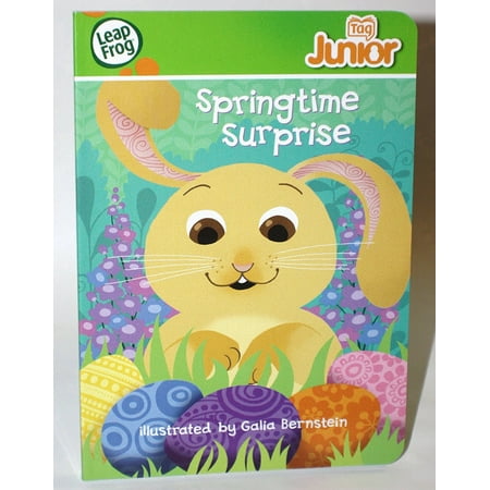 Springtime Activity - LeapReaderTM Junior Book: Springtime Surprise, This TagTM Junior board book springs to life when you touch the Tag Junior book pal to any part of any page. By LeapFrog