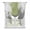 Green, variant on Yellow Cement Gray Tie Up Curtains for Window, Thermal Insulated Balloon Shade Adjustable Rod Pocket Curtains Valance Panels for Kitchen Bathroom Cafe 34 x 45 Modern Abstract Art Yellow