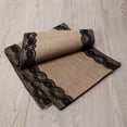 thumbnail image 5 of Gymnture christmas Christmas Burlap Table Runner 275x30cm for Wedding Party Table Decoration, 5 of 11