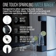 thumbnail image 2 of Máquina para hacer agua con gas Carbon8 - Máquina para hacer refrescos en el hogar, carbonatador de CO2 atornillado, mineralizador de agua para encimera, dispensador de máquina para hacer refrescos Se, 2 of 5