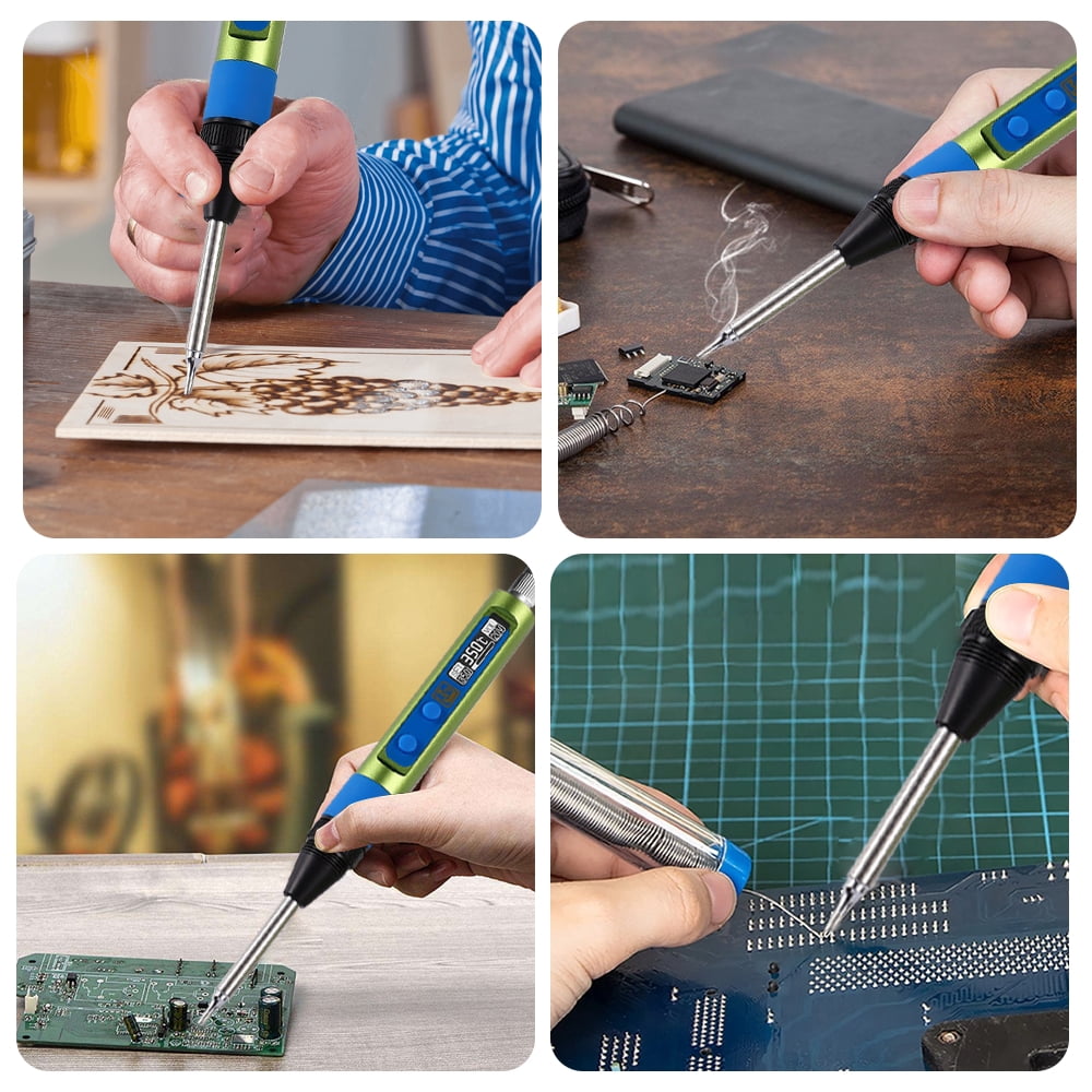 USB C Powered Soldering Iron 65W Repair Tool Smart Portable Solder Iron Tips