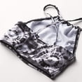 thumbnail image 2 of SYPNOS Girls Tie Dye Two Pieces Tankini Swimsuit 7-13Y Child Drawstring High Waist Bikini Swimwear, 2 of 4