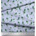 thumbnail image 2 of Soimoi Poly Georgette Fabric Leaf Leaves Fabric Prints by Yard 42 Inch Wide, 2 of 3