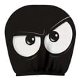 thumbnail image 2 of 2 Pack Car Headrest Covers, Ghost Face Headrest Covers, Soft Fabric with Funny Cartoon Print, Stretchy Seat Headrest Protector for Auto Interior Decoration, Style A, 2 of 6