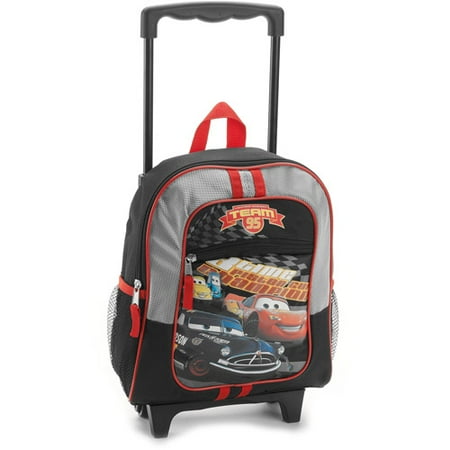 rolling backpack disney cars