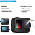 thumbnail image 4 of Kit Accesorios Husiway 04E para GoPro Hero 13 12 11 10 9 Carcasa Impermeable y Vidrio Templado, 4 of 5
