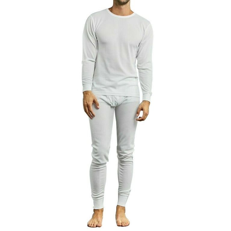 Therma Tek Men's 100% Cotton Light Weight Waffle Knit Thermal Top